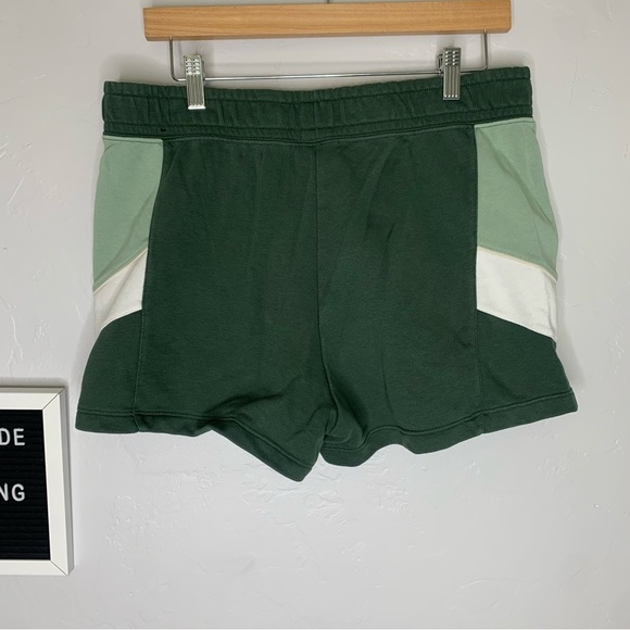 Nike Green Color Block Cotton Shorts Size Large - Picture 8 of 12